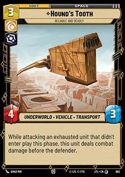 Hound's Tooth, Reliable and Deadly (V.2)