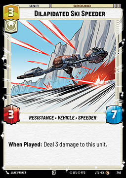 Dilapidated Ski Speeder (V.2)