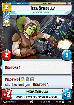 Hera Syndulla, We've Lost Enough (V.2)