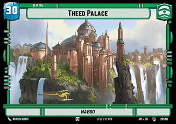 Theed Palace // X-Wing Token
