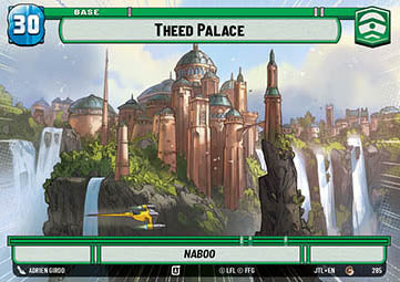 Theed Palace // TIE Fighter Token