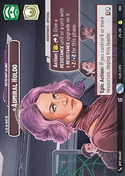 Admiral Holdo, We're Not Alone (V.2) Immagine principale del prodotto