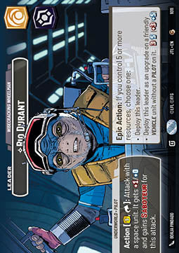 Rio Durant, Wisecracking Wheelman (V.2)