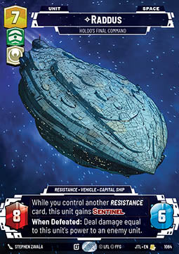 Raddus, Holdo's Final Command (V.4)