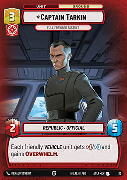 Captain Tarkin, Full Forward Assault (V.2)