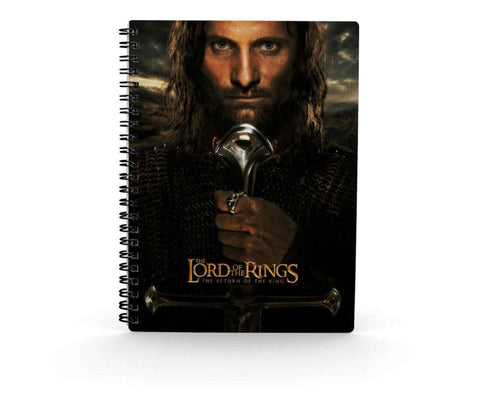 Lotr Aragorn 3d Effect Noteboook