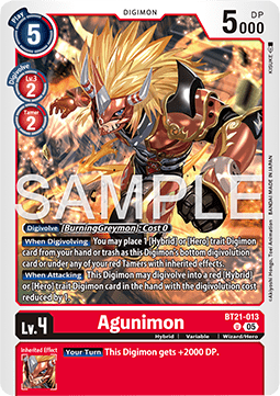 Agunimon (BT21-013)