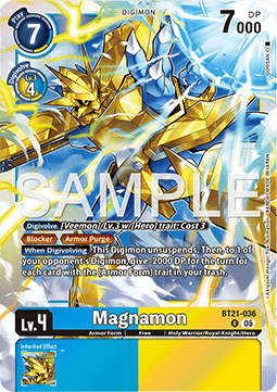 Magnamon (BT21-036) Immagine principale del prodotto