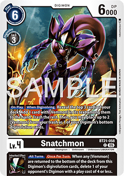 Snatchmon (BT21-058) Immagine principale del prodotto