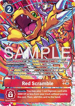 Red Scramble (LM-027)
