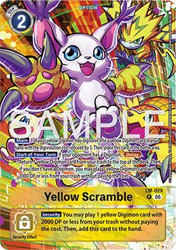 Yellow Scramble (LM-029)