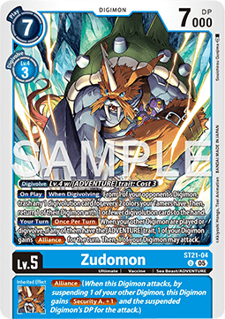 Zudomon (ST21-04) Immagine principale del prodotto
