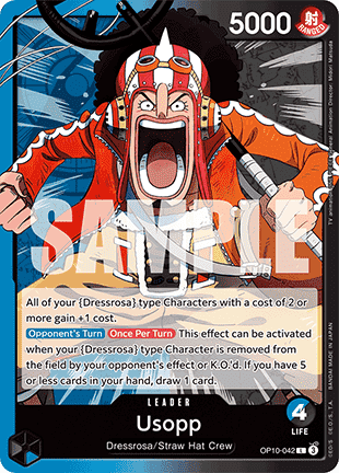 Usopp (OP10-042) (V.1) Immagine principale del prodotto