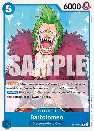 Bartolomeo (OP10-052) Immagine principale del prodotto