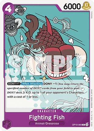 Fighting Fish (OP10-069) Immagine principale del prodotto