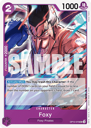 Foxy (OP10-075) Immagine principale del prodotto