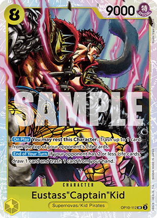 Eustass"Captain"Kid (OP10-112) (V.1) Immagine principale del prodotto