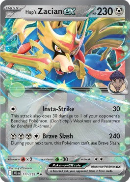 Hop's Zacian ex Immagine principale del prodotto