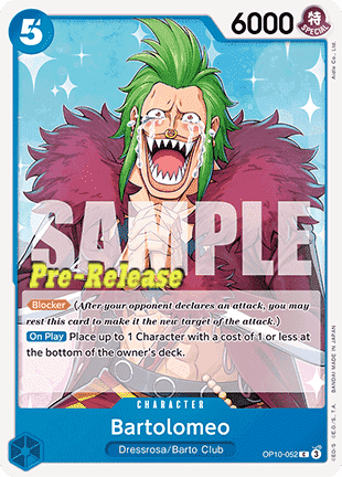Bartolomeo (OP10-052)