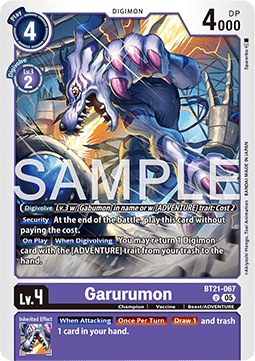 Garurumon (BT21-067)