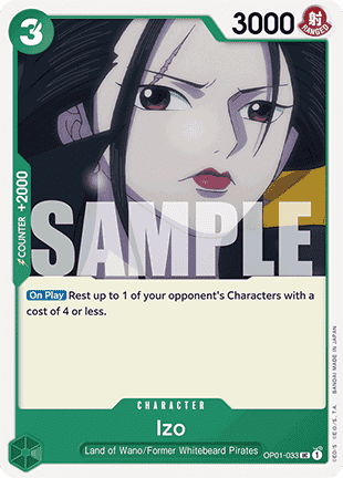 Izo (OP01-033) (V.1) Immagine principale del prodotto