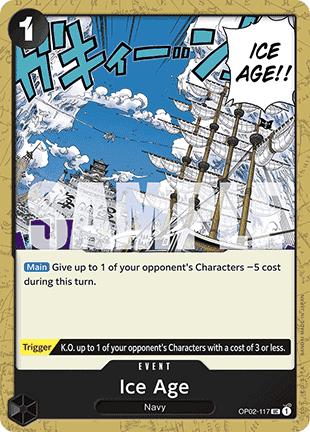 Ice Age (OP02-117) (V.1) Immagine principale del prodotto