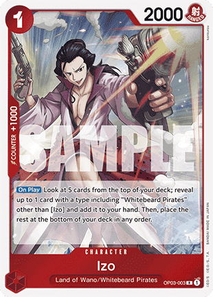 Izo (OP03-003) (V.1) Immagine principale del prodotto