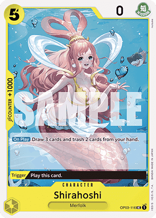 Shirahoshi (OP03-116) (V.1) Immagine principale del prodotto