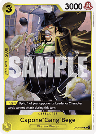 Capone"Gang"Bege" (OP04-100) (V.1)