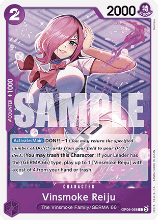 Vinsmoke Reiju (OP06-068) (V.1)