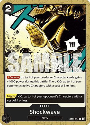 Shockwave (ST06-014) (V.1) Immagine principale del prodotto