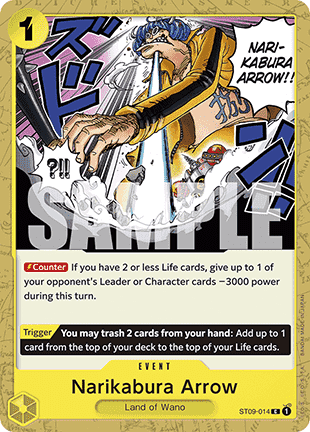 Narikabura Arrow (ST09-014) (V.1) Immagine principale del prodotto