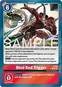 Bind Red Trigger (P-180) Immagine principale del prodotto