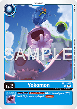 Yokomon (BT21-003) Immagine principale del prodotto