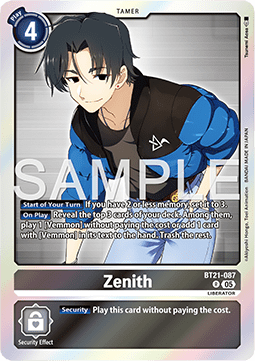 Zenith (BT21-087) (V.1) Immagine principale del prodotto