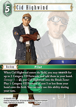 Cid Highwind (25-043)