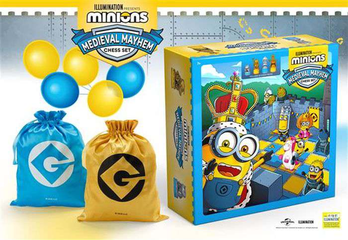 Minions Medieval Mayhem Chess Set