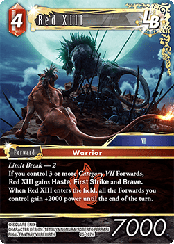 Red XIII (25-107)