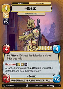 Bossk, Hunt By Instinct (V.2)