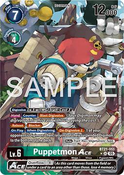 Puppetmon Ace (BT21-051) (V.2)