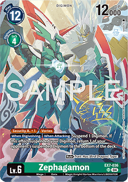 Zephagamon (EX7-036) Immagine principale del prodotto
