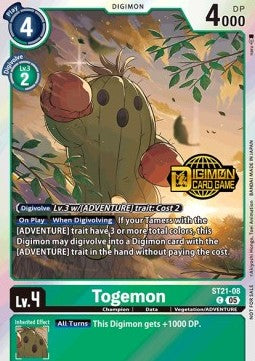 Togemon (ST21-08) Immagine principale del prodotto
