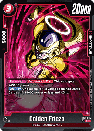 Golden Frieza (FB04-004) [Fusion World] (V.1 - Rare)
