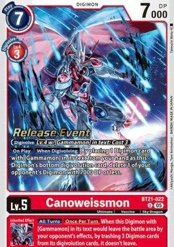 Canoweissmon (BT21-022) Immagine principale del prodotto