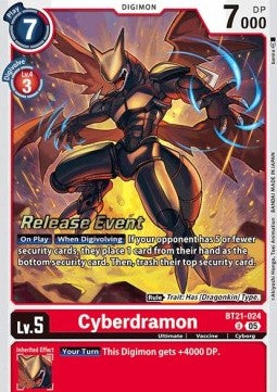 Cyberdramon (BT21-024) Immagine principale del prodotto
