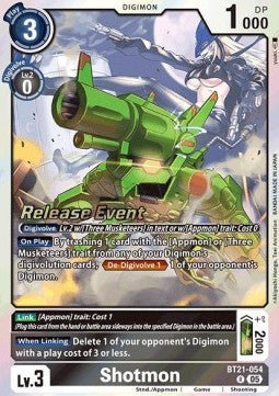 Shotmon (BT21-054) Immagine principale del prodotto