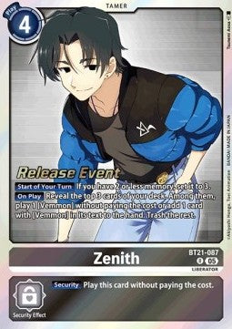 Zenith (BT21-087) Immagine principale del prodotto
