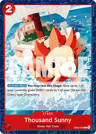 Thousand Sunny (EB02-009) Immagine principale del prodotto