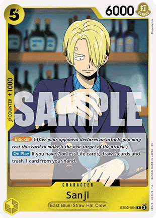 Sanji (EB02-054) (V.1) Immagine principale del prodotto