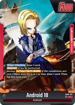 Android 18 // Android 18 (FB06-001) [Fusion World] (V.1 - Leader)
